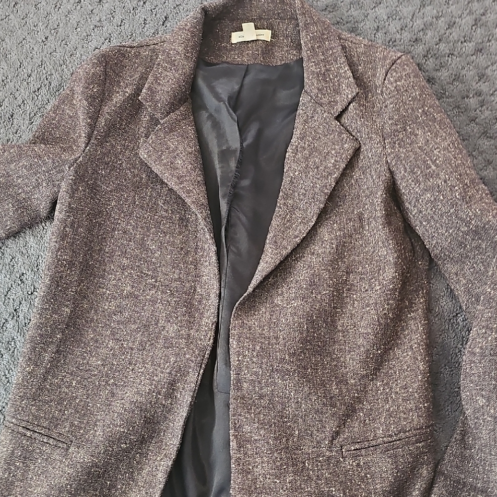 Silence + Noise Charcoal Blazer